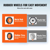 Solar Cover Reel 22 ft, Aluminum Pool Cover Reel for Inground Swimming Pools, Cover Reel Set with Sandbags & Rubber Wheels, Fits for 5-22 ft Width Swimming Pools